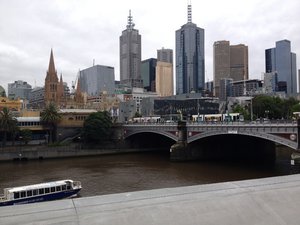 View from south bank 