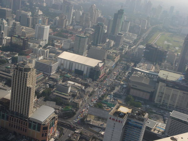 Bangkok view from Bayoke Sky-3 