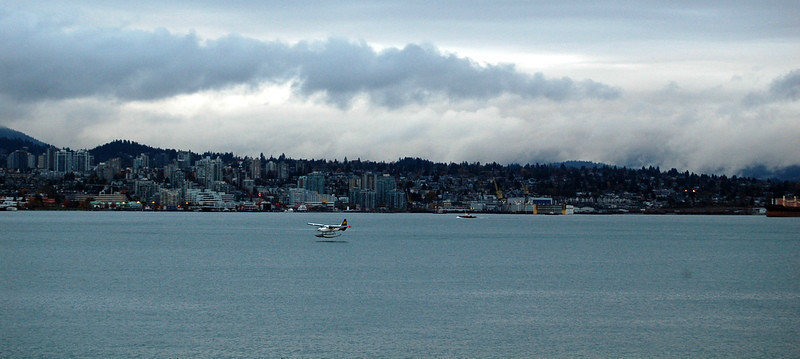 View of North Vancouver from Canada Place