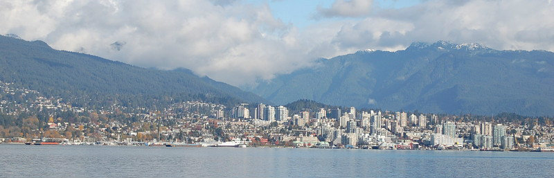 North Vancouver on sunny day