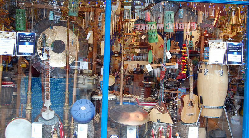 World's instrument music shop