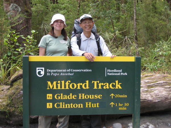 Start of the Milford