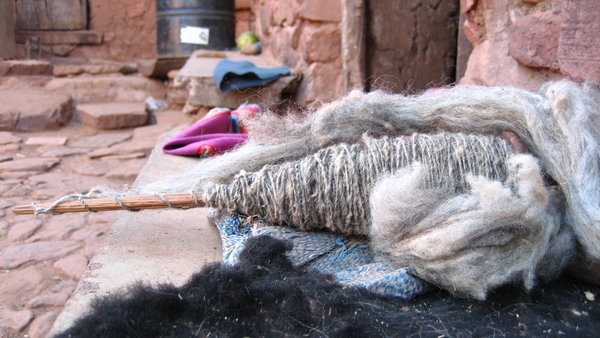 wool spindle
