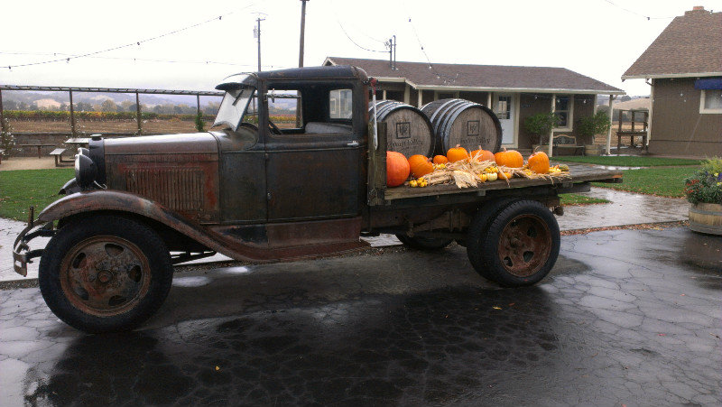 Vintage Delivery Truck from Wooden Valley Winery Suisun Valley