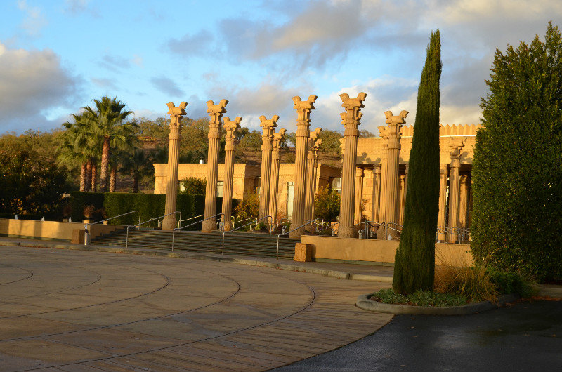 A view of the Darioush Winery