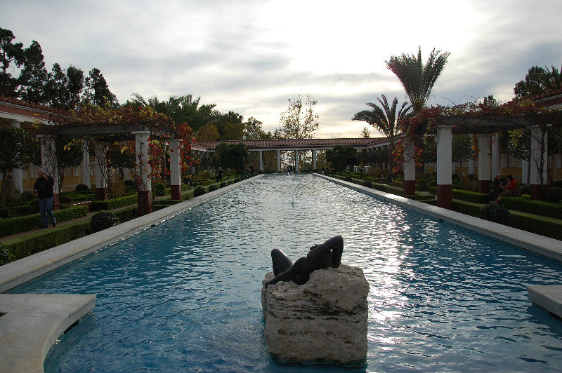 Pool at the Getty Villa Malibu