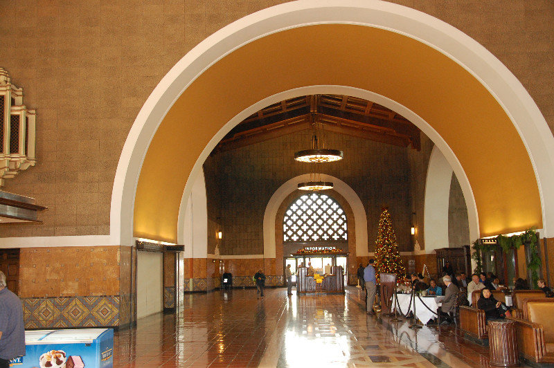 Inside Union Station LA