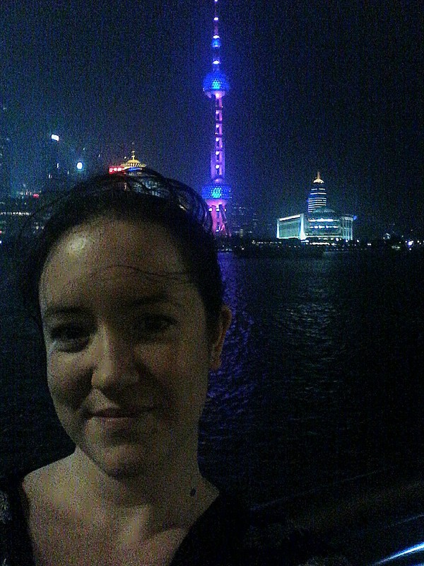 Oriental Pearl Tower at night