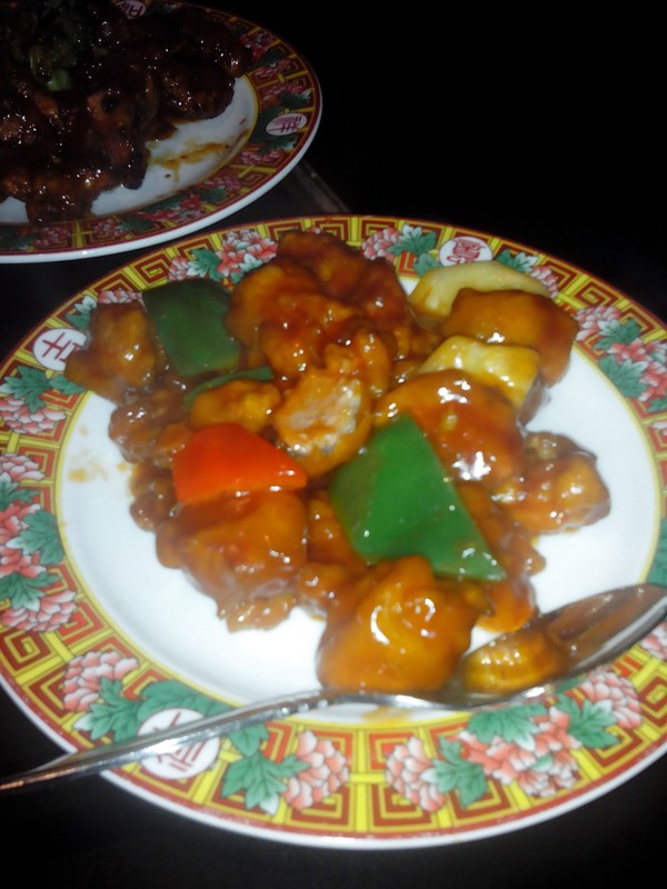 Western style chinese food