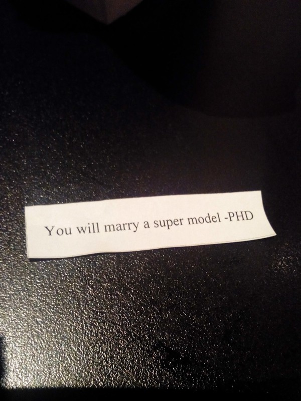 My fortune reading