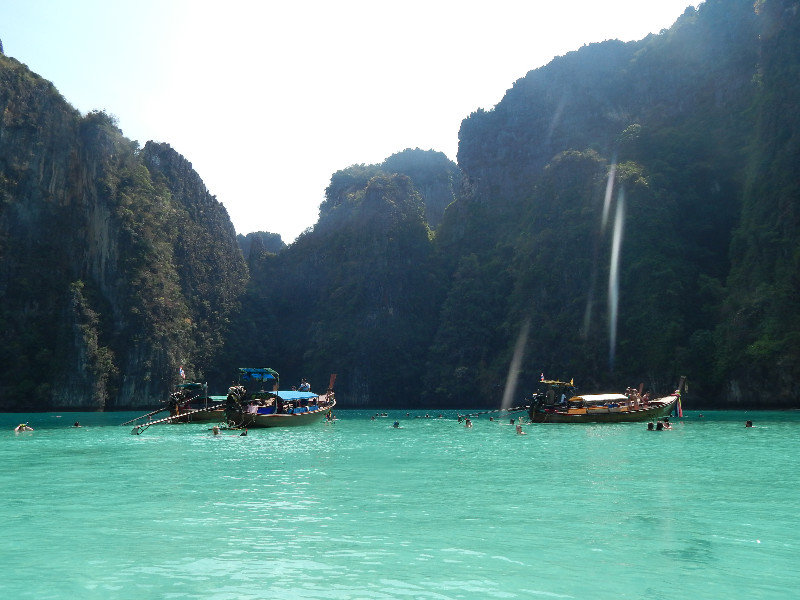 A cove on Phi Phi Ley Island