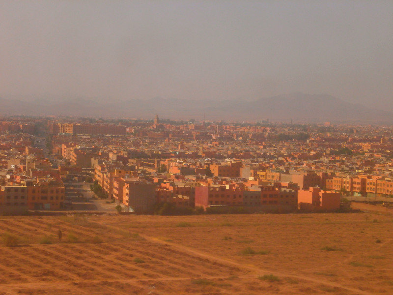 Landing in Marrakesh