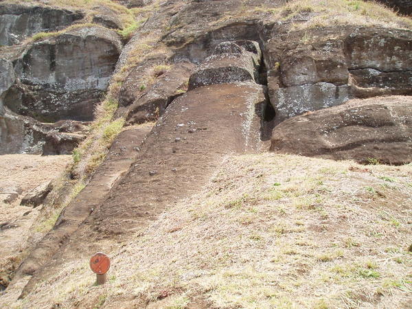 Rano Raraku moai in situ II