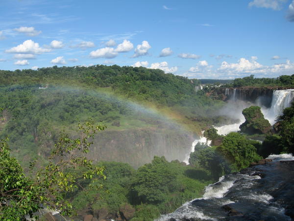 A rainbow to Brazil