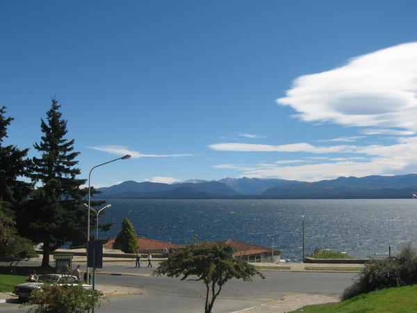 Lago Nahuel Huapi from the centre of Bariloche