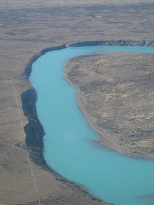 Glacial milk as seen from the sky | Photo