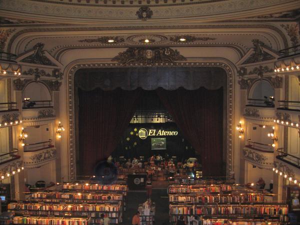 Ateneo bookshop, Avenida Santa Fe, Buenos Aires
