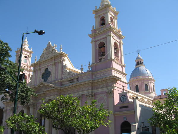 Cathedral, Plaza 9 de Julio, Salta