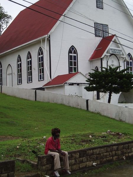 Baptist church, La Loma, Isla San Andrés