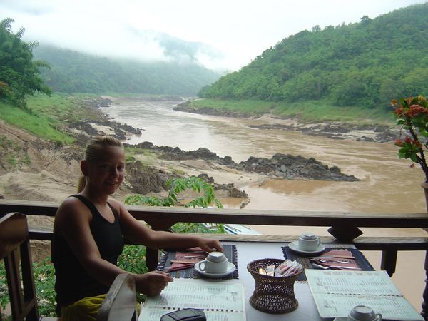 Mekong Breakfast view