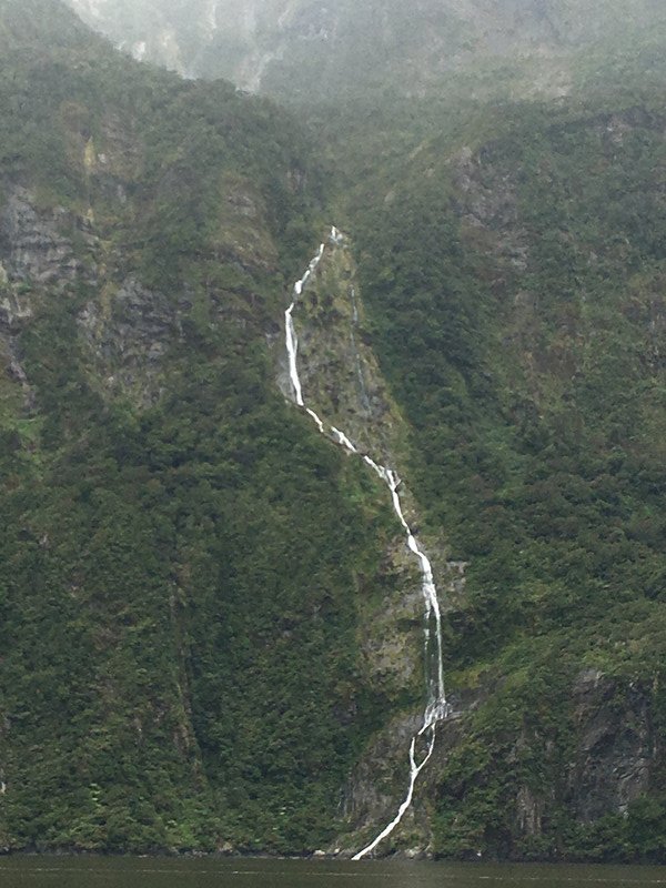 Milford Sound falls