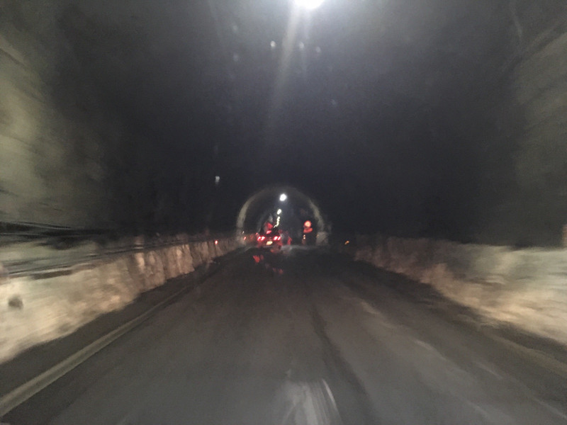 1.2 km tunnel to Milford Sound