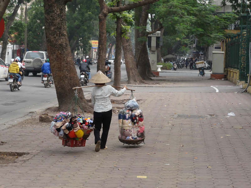 Woman in Hanoi 