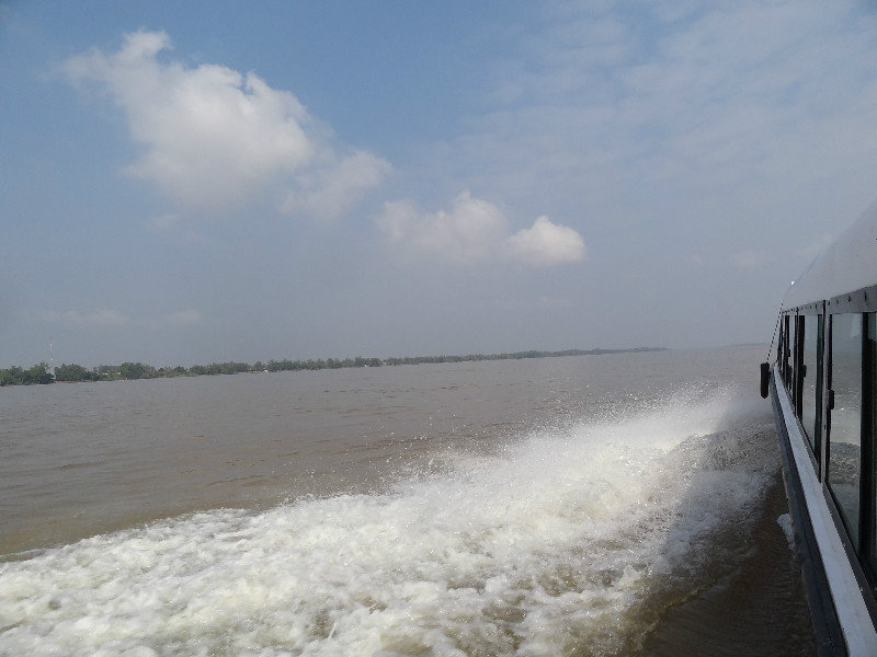 Mekong River - view from speed boat