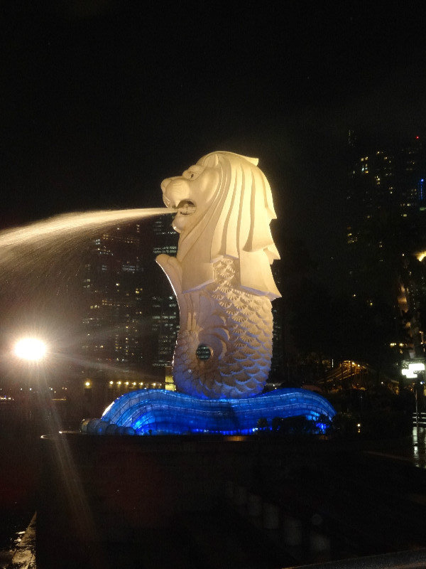 Singapore lion/fish