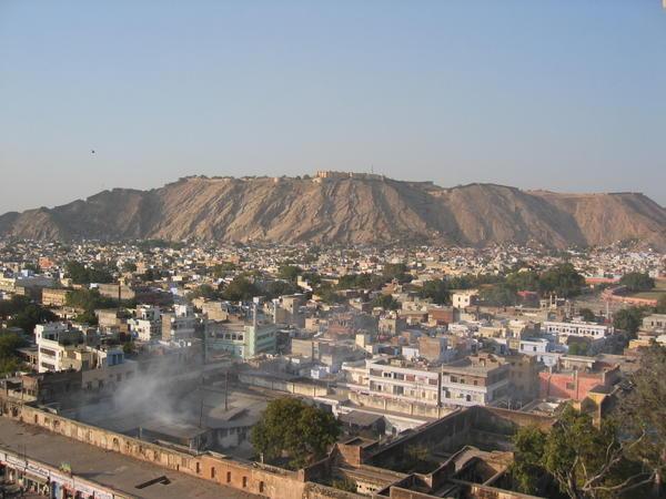 View of Jaipur from Iswari Minar Swarga Sal