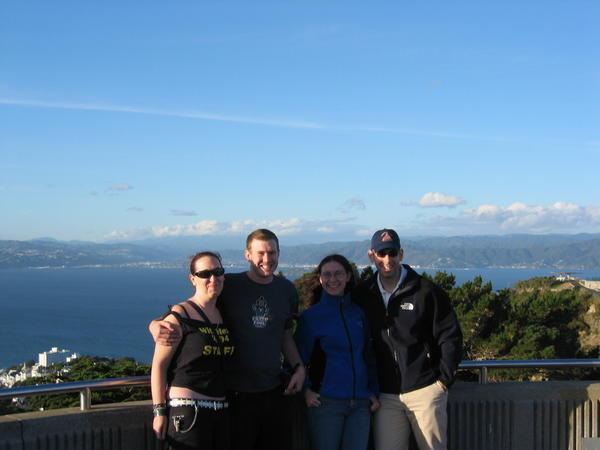 Group shot at Mount Victoria