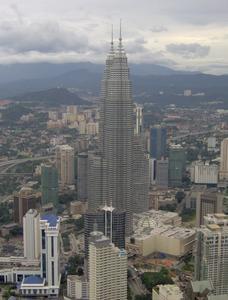 View from KL tower