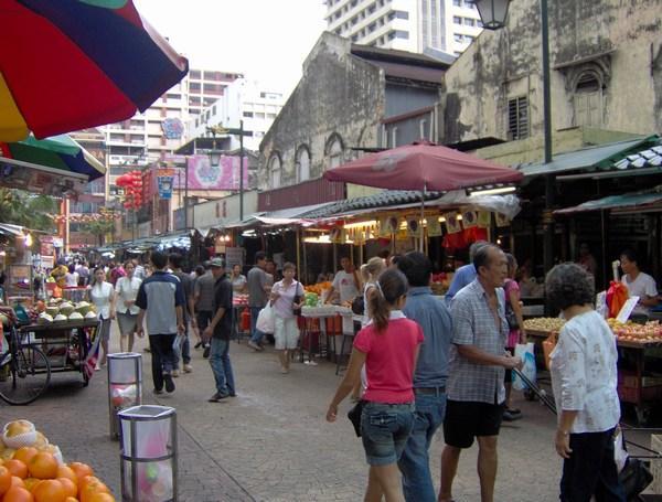 Petaling Street Market in KL
