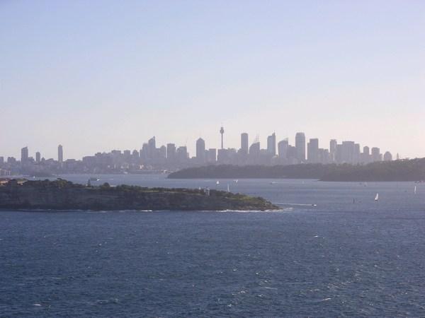 City from North Head