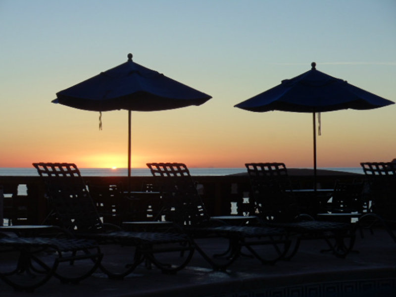 Sunset at Sea of Cortez Beach Club - Thanksgiving 2013