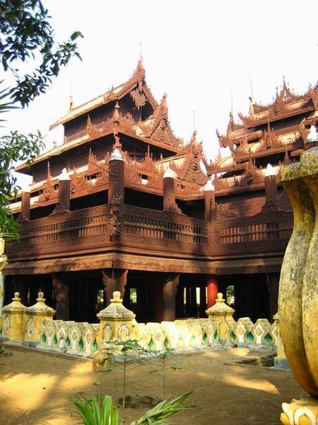 Teak Monastery in Mandalay