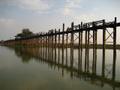 The world's longest teak bridge - U Bein's Bridge, Amarapura