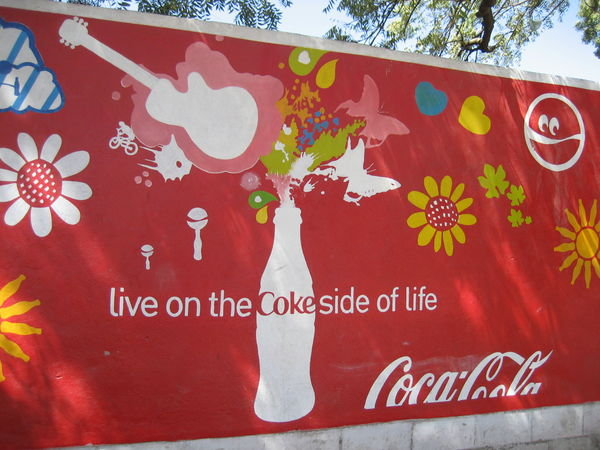 Live on the coke side of life 