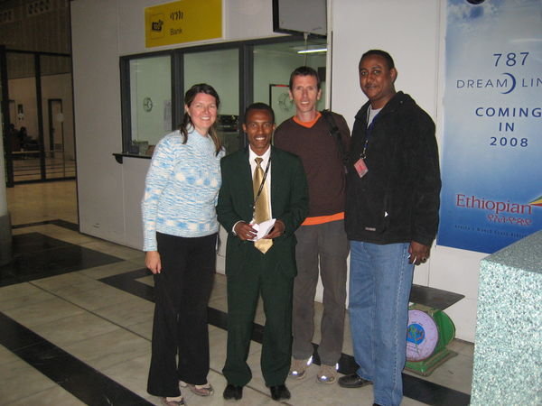 Our heros - staff at Ethiopian Airways that actually cared