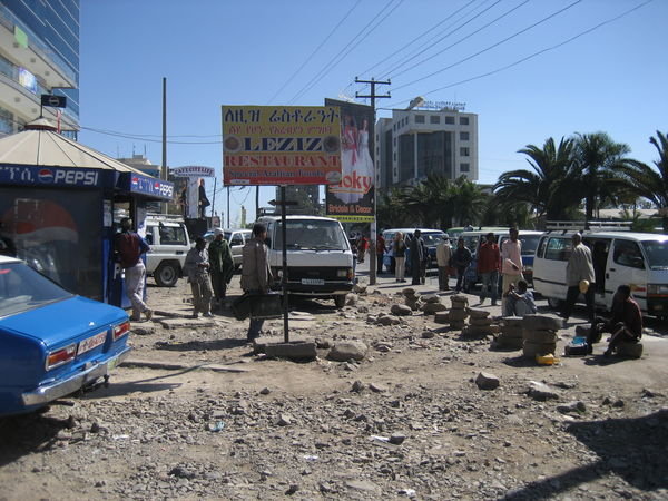 Typical street - Addis