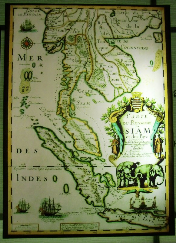 Carte du Siam 