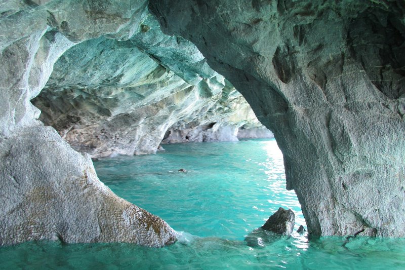 Marble caves at Puerto Rio Tranquilo