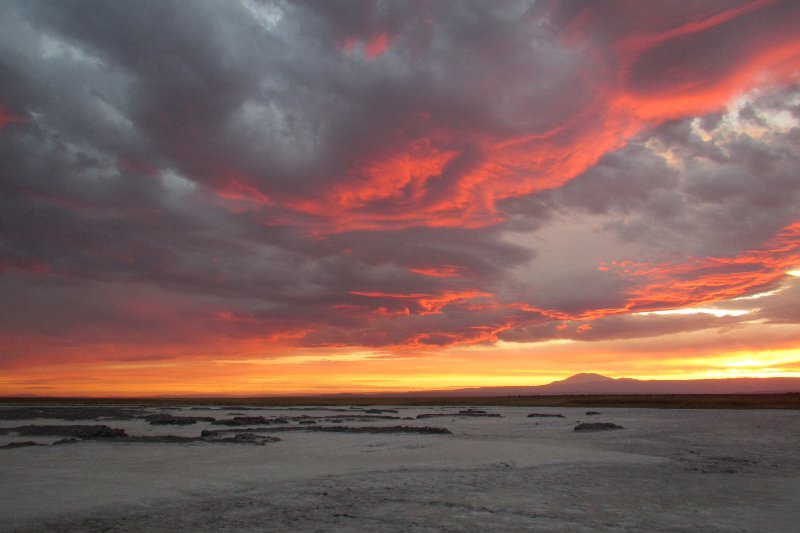 Sunset in the Atacama