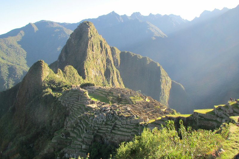 Machu Picchu at seven in the morning