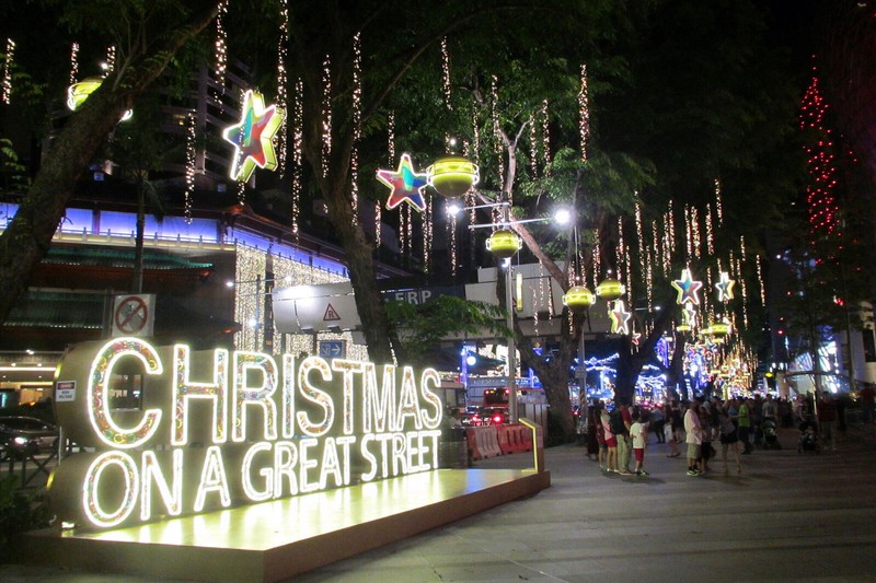 Christmas begins early in Singapore