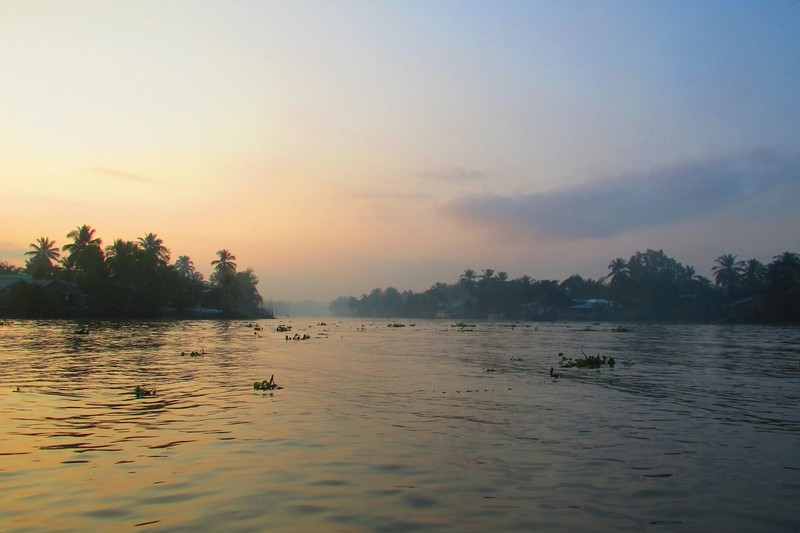 The Mighty Mekong at sunrise