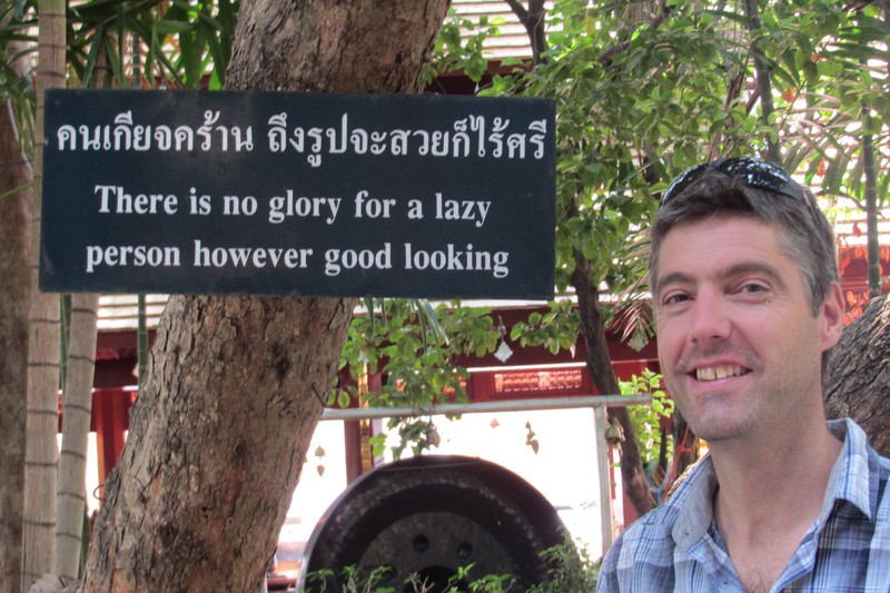 Enlightenment for Ross in Chiang Mai