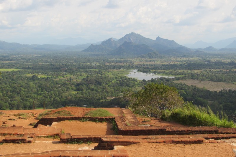 View from the top of Sigiriya 