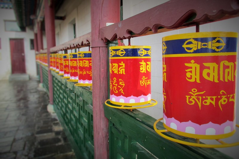 Prayer wheels