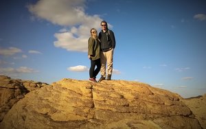 Ross and Kate, our Gobi travel companions